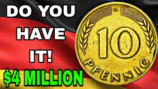 Top 5 most valuable Germany 10 pfennig worth million dollars! Coins worth money by Coins Value Information 2,230 views 3 weeks ago 9 minutes, 15 seconds