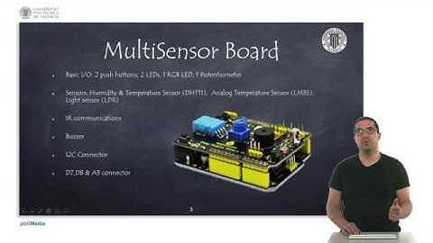 10/74 MOOC IoT Part I: Electronics. MultiSensor Shield
