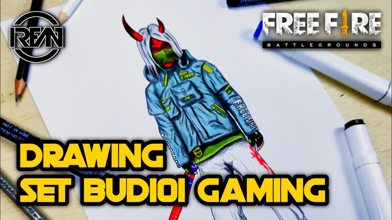 Menggambar Set Bundle Budi01 Gaming Gambar Free Fire YouTube