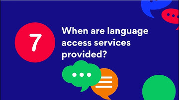 7. Language Access 101