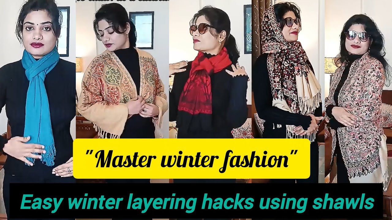 Master Winter ❄ Fashion🫰| Easy Winter Layering Hacks |The Food Land