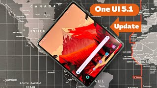 New OneUI 5.1 Update and Features for your #Samsung #GalaxyZFold4