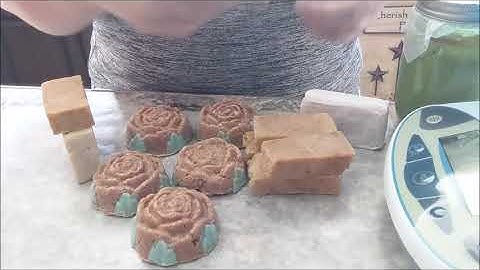 Rebatch Experiment with a few failed soaps | Geek Alchemy llc | Part 1