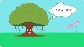 English rhyme - I am a tree | I am a tree with ..| English Animated Nursery rhymes