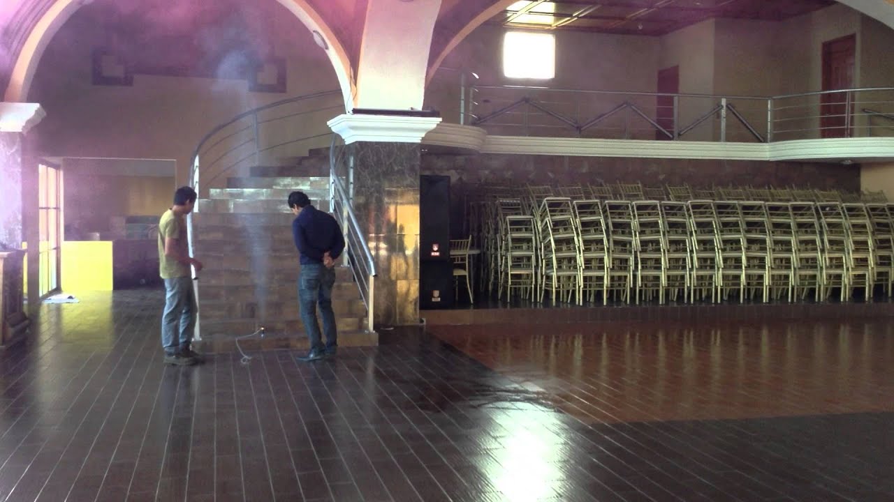 sfx Pyrofenix - 2015 Prueba de pirotecnia de interior (Fuentes de chispas 3 tiempos en 40 segundos)