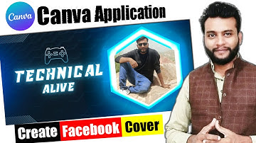 Canva App se Facebook Cover Photo Kaise Banaye | Facebook Cover Photo Kaise Banaen