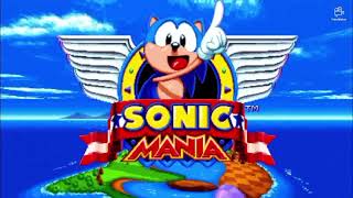 Discovery - sonic mania (definitive) - title screen