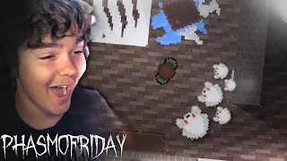 THIS 2D PHASMOPHOBIA GAME IS AMAZING!! [PhasmoFriday #9.5]