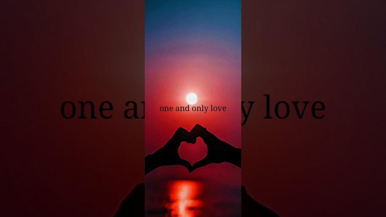 One and only love - YouTube