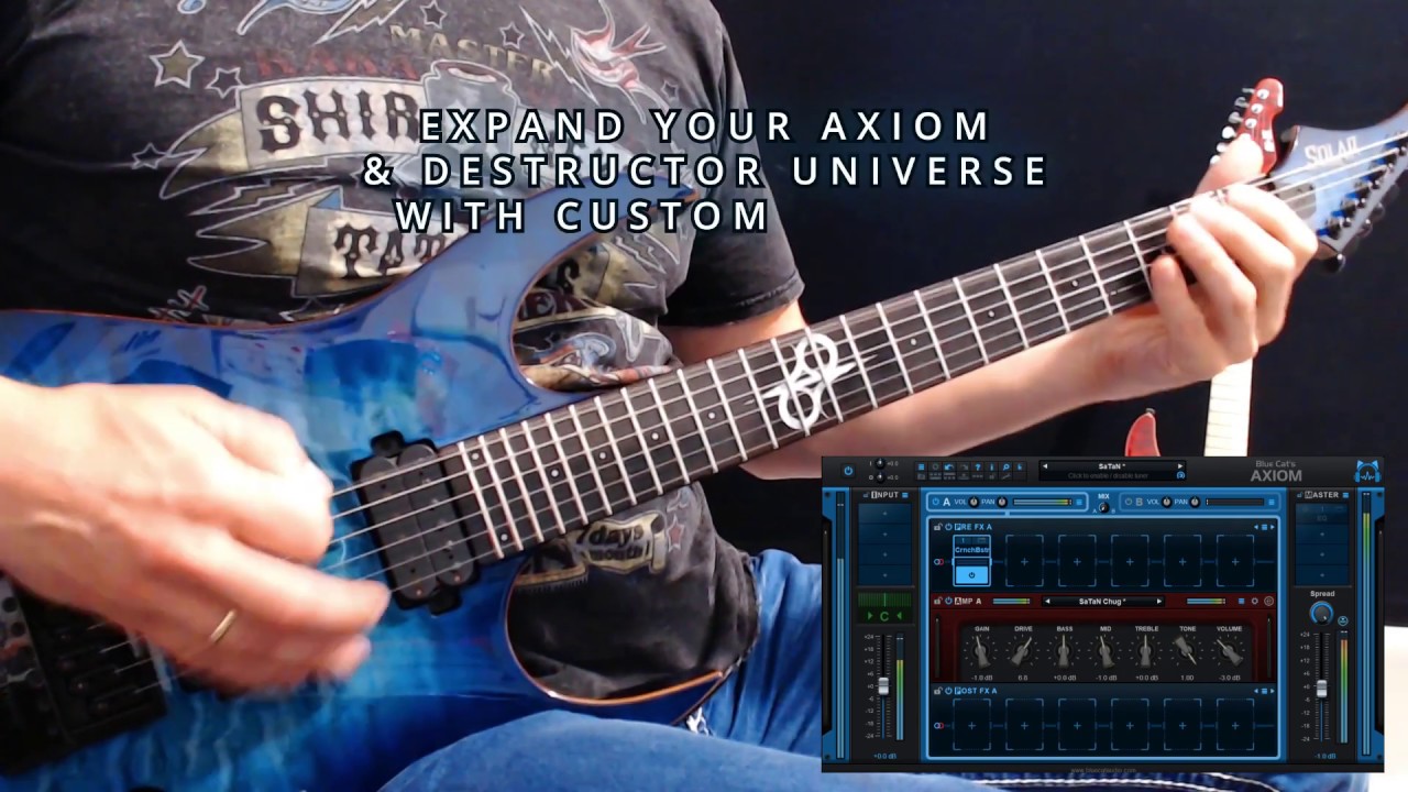Modern Metal Guitar Tones Using Impulse Responses (IR) with Blue Cat