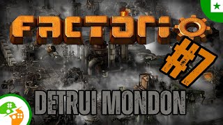 Kontrui “pontojn” por la lokanoj | Factorio #7 | Esperanto