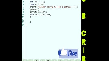 Pattern 26 | print Xpattern of string | C program | #shorts  #coding  #viral #pattern @ankitanant