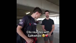 Clix REUNITES with Epikwhale 🥹❤️‍🩹