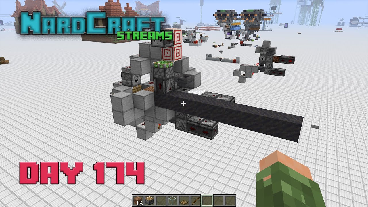 Nardcraft | DAY 174 - Trying to build a mud farm - Minecraft Stream VOD