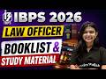 Best Books For IBPS SO Law Officer I Law Officer Booklist & Study Material | Judiciary By PW
