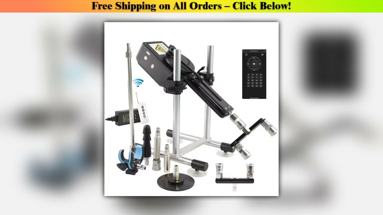 FREDORCH Powerful Remote and APP Control Sex Machine for Women Automatic 70W Love Machine with