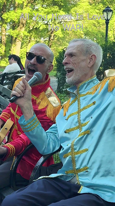 All You Need Is Love 💙 NO WAR!.Gavin & Steve!  Join them and not the war!!!