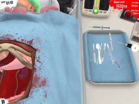 [Surgeon Simulator] How to get a A++ in Surgeon simulator (iPad) Kidney transplant