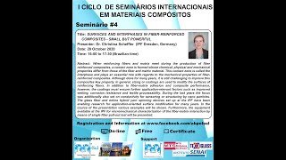Webinar: Surfaces and Interphases in Fiber Reinforced Composites   Small But Powerful