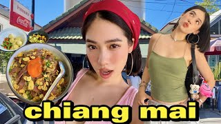 chiang mai adventures🇹🇭 | the best curry noodles, farmer's market, vintage shops, fried chicken!
