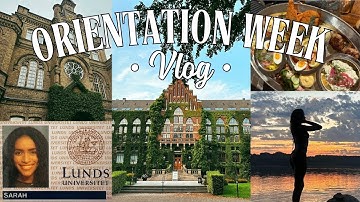 Orientation Vlog | exploring Lund, first week on campus, day trip to Copenhagen