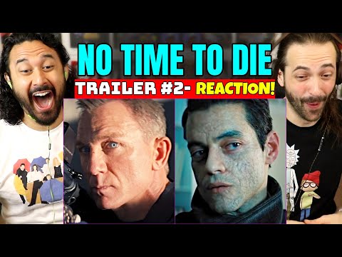 Thumbnail for NO TIME TO DIE | TRAILER #2 - REACTION! (Bond 25)