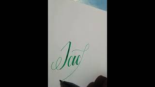 Name Calligraphy ✨ #calligraphy #handwriting #art #lettering #viralshorts #name #jack
