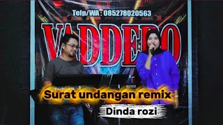 Surat undangan - Dinda rozi cover ll arr Fadli vaddero 