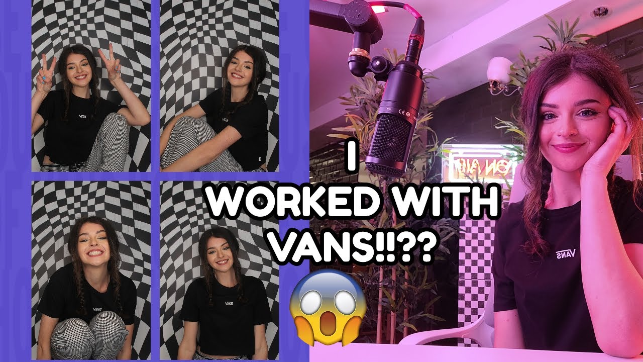 I WORKED WITH VANS!? London Vlog | ChloeLock
