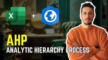 MULTI-CRITERIA DECISION MAKING USING AHP - EXCEL ARCGIS PRO TUTORIAL - ANALYTIC HIERARCHY PROCESS