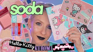 НОВАЯ КОЛЛЕКЦИЯ SODA MAKEUP HELLO KITTY #cuteadventure #sodamakeup #hellokitty ОБЗОР