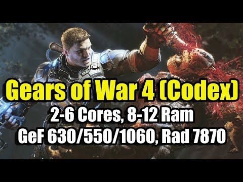 Видео: Подробни характеристики на Gears Of War 4 за PC