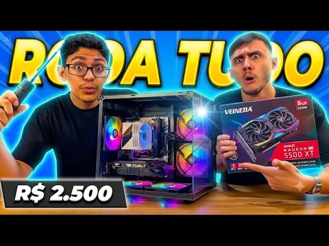 Building a Cheap $2,500 BRL AMD Gaming PC With AliExpress Parts