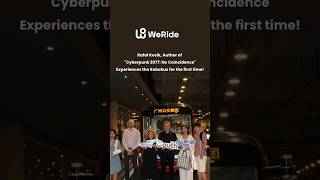 Rafał Kosik, Author of Cyberpunk 2077: No coincidence Experiences the Robobus for the First Time!