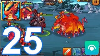 Monster Squad - Gameplay Walkthrough Part 25 -  Dino Gorge (Normal) (iOS, Android) screenshot 3