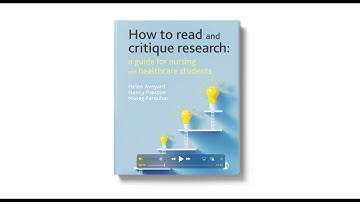 How to Read and Critique Research Video