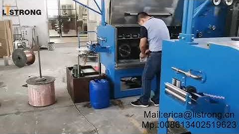 LISTRONG - 242DT TWO LINES WIRE DRAWING MACHINE WITH CONTINUOUS ANNEALING