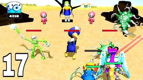 Merge Rainbow Friend 100 Doors - Walkthrough Part 17 Levels 96-111 - Android ios Gameplay