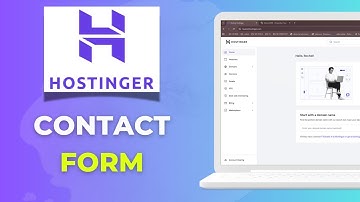 How to Create a Contact Form Using Hostinger Website Builder