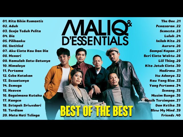 MALIQ u0026 D'Essentials Full Album Terbaru 2024 Viral Tiktok - Lagu pop Terbaru 2024 Viral Tikok class=