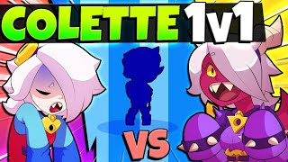 NEW Brawler Colette 1v1 vs OJ! (warning: insane mode)