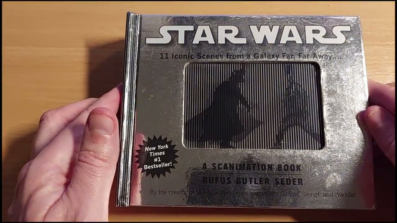 Star Wars A Scanimation Book 