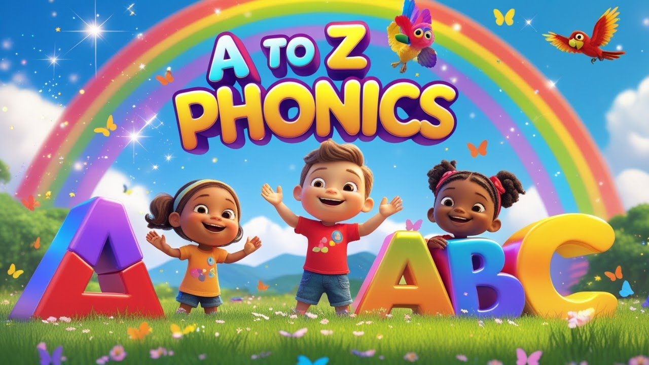 A to Z Phonics Song | Learn Alphabet with Fun Animation for Kids - YouTube