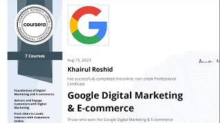 Attract and Engage Customers with Digital Marketing 2023 || Answers || WEEKLY CHALLENGE 1-4SOLVED
