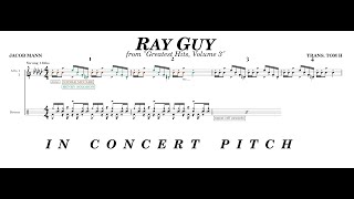 Jacob Mann - "Ray Guy" - Transcription
