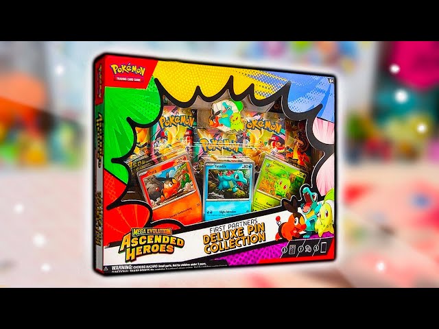 Ascended Heroes Deluxe Pin Collection Unboxing! (Channel Updates +