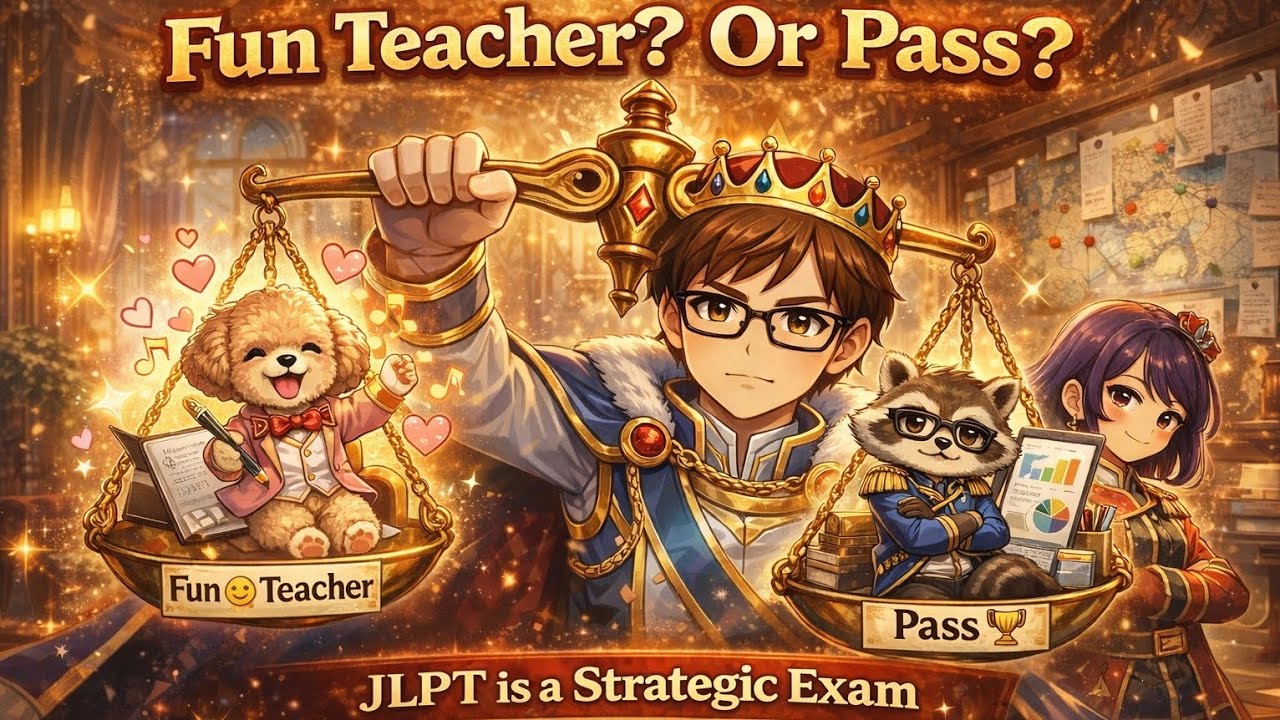 Fun Teacher or Pass? | JLPT Is a Strategic Exam