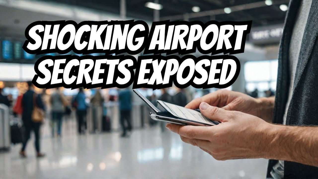 10 shocking Airport Secrets they dont want you to know 2024 YouTube
