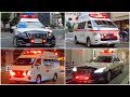 緊急車両の走行集（2024年12月）