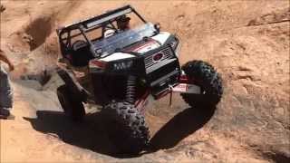 Moab Ut 2015 Hell's Revenge Trail Rzr 1000 Crazy Fun!